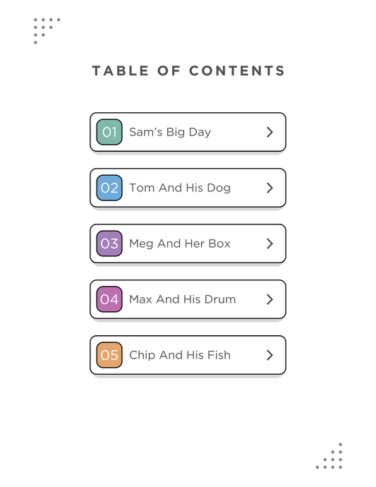 Kindergarten Reading Comprehension Decodable Passages 1