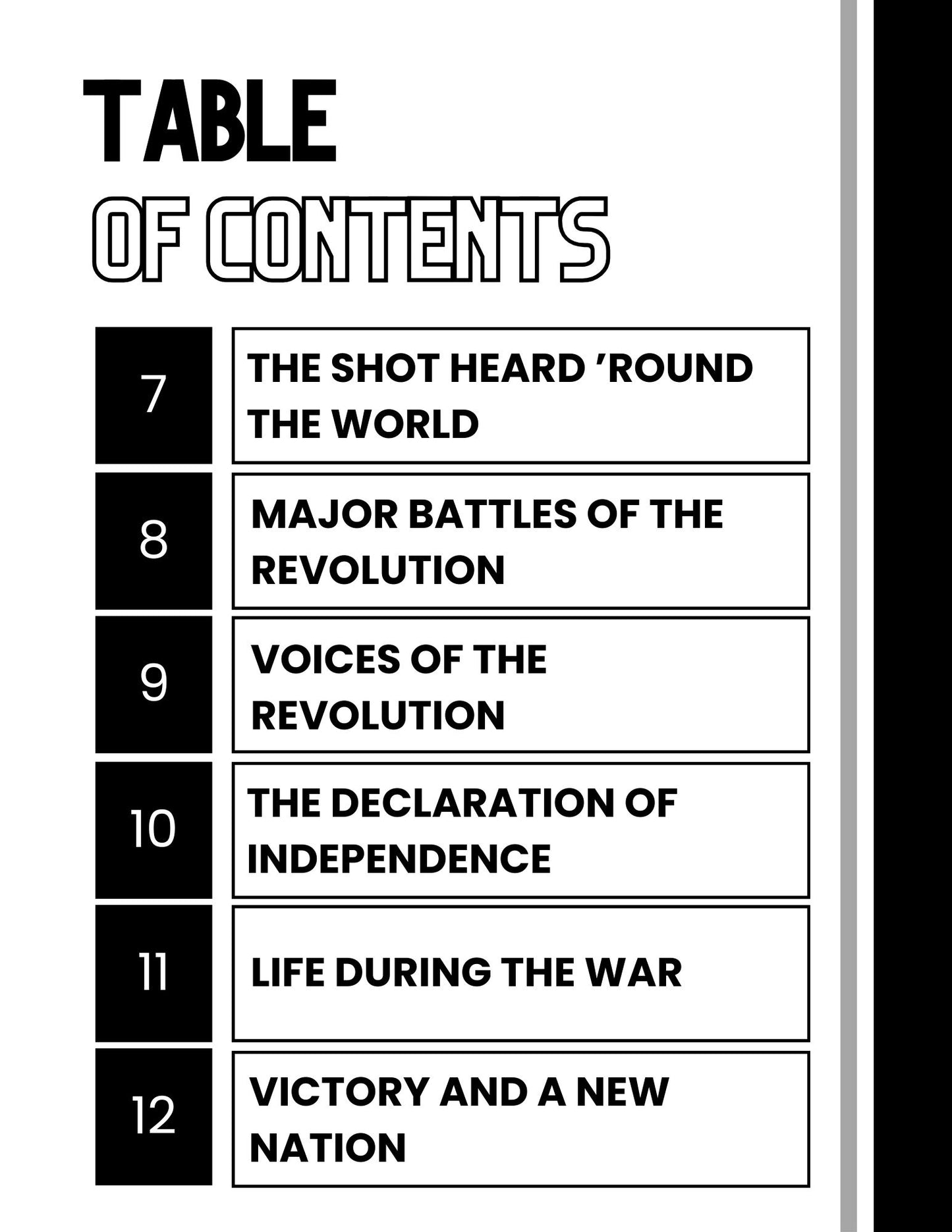 WIZ KIDS READING TEST GRADE 5: The road to American Independence