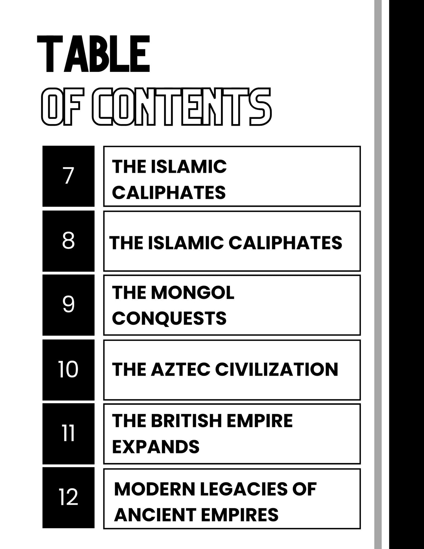 WIZ KIDS READING TEST GRADE 5: Empires That Shaped History