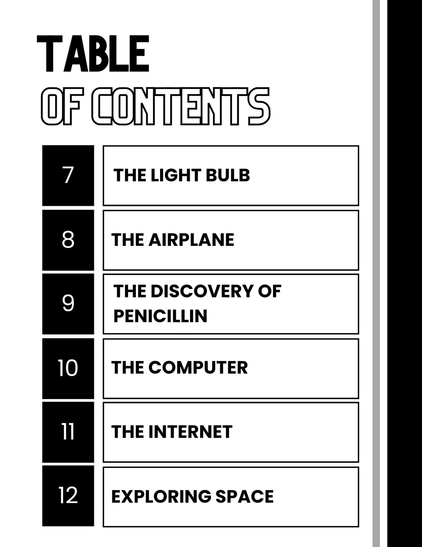 WIZ KIDS READING TEST GRADE 5: World Changing Inventions And Discoveries