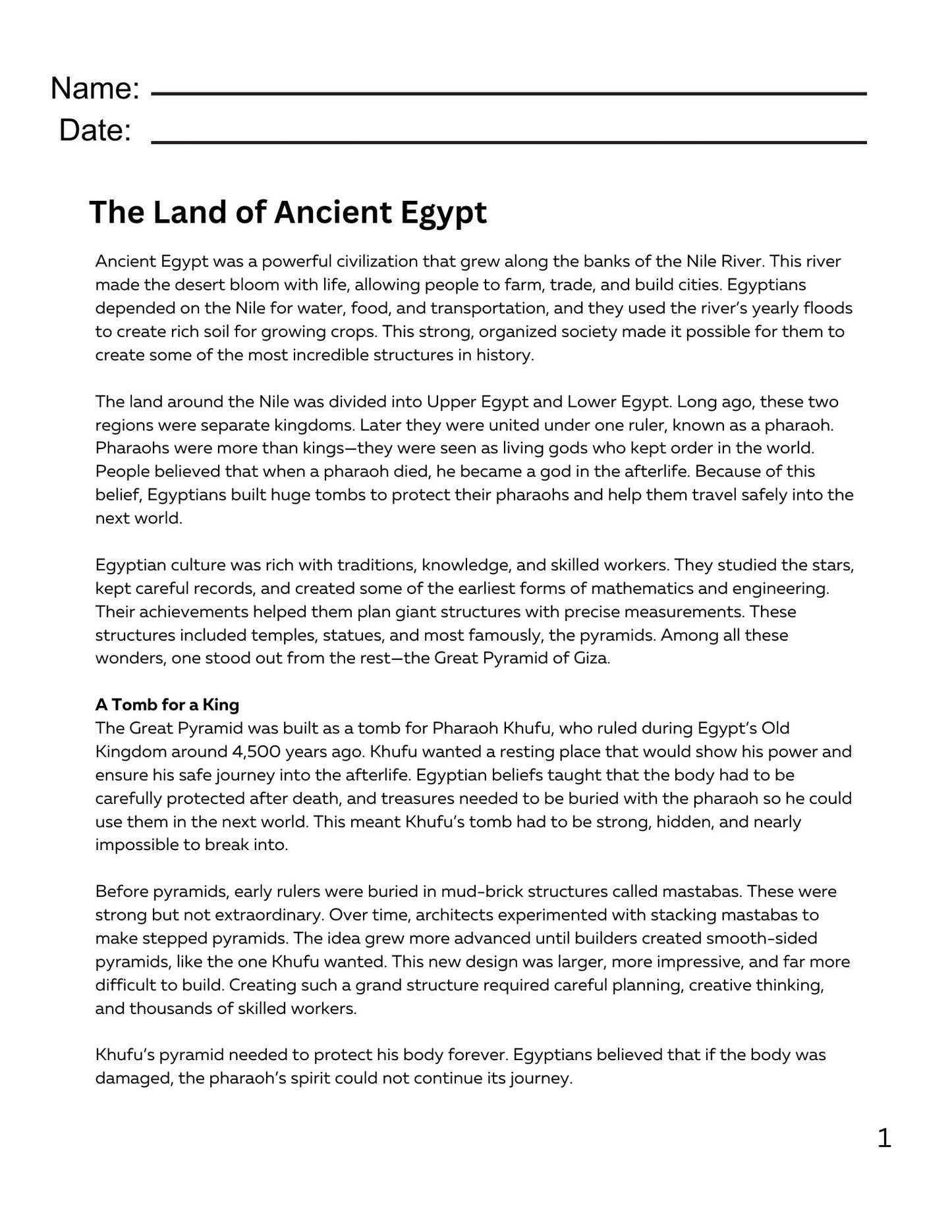 WIZ KIDS READING TEST GRADE 5: Great Structures of History