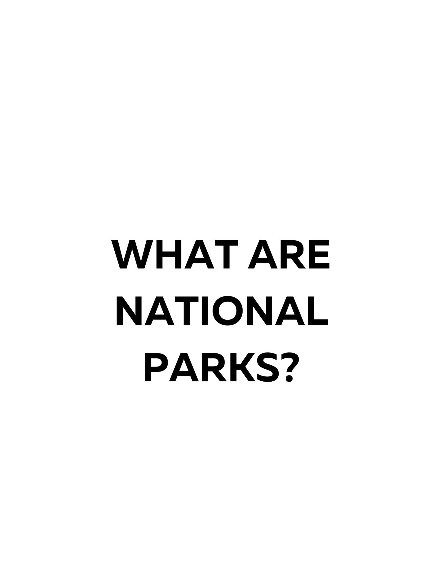 WIZ KIDS READING TEST GRADE 4: National Parks and Wildlife