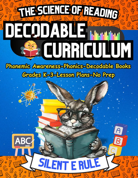 Decodable Book Curriculum Silent E