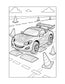 Fourth Grade Reading Fluency Cars Coloring Pages