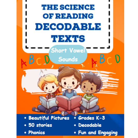 Decodable Books Bundle-Short Vowel Sounds
