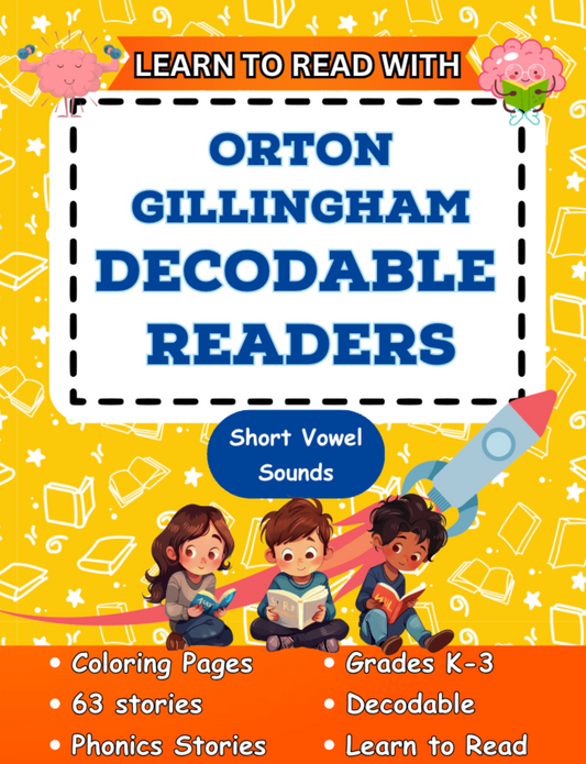 orton gillingham decodable readers