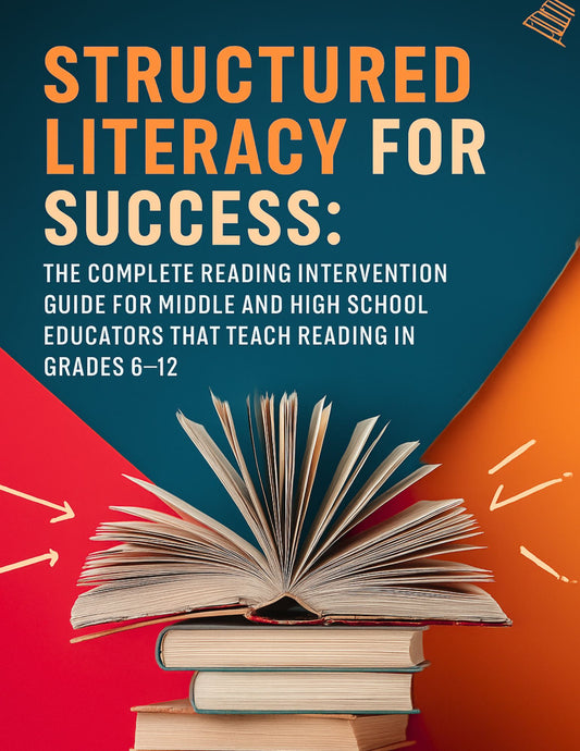 Structured Literacy for Success Volume 1: Short Vowels