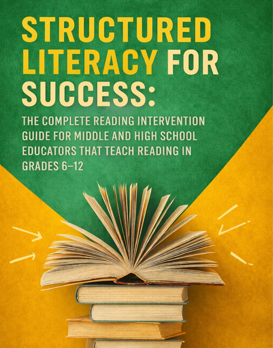 Structured Literacy for Success Volume 8: Controlled R Sounds