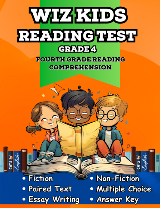 Whiz Kids Reading Test Grade4