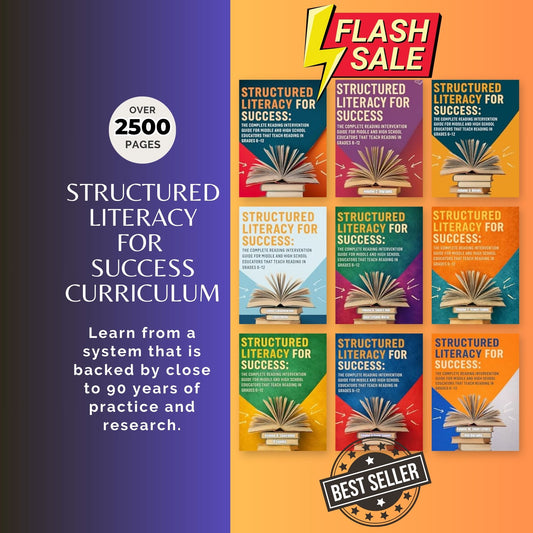 Structured Literacy for Success Sale